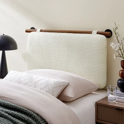 Anela Wall-Mounted Chenille Upholstered Headboard | Wayfair North America
