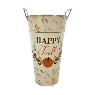 12" Happy Fall Bucket by Ashland® | Michaels Stores