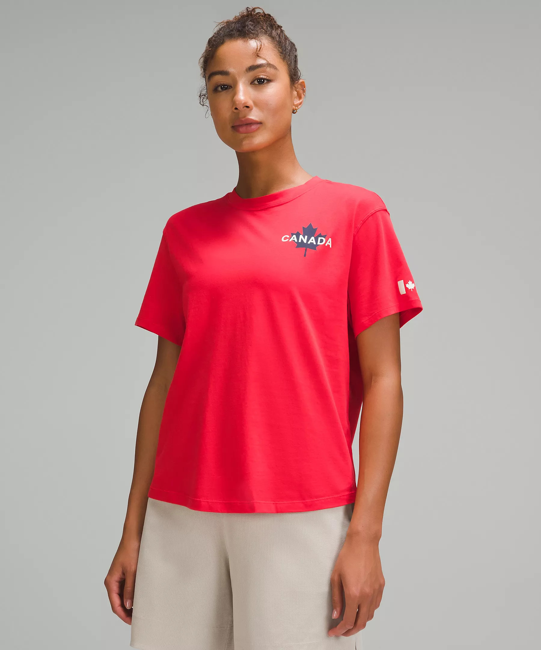 Team Canada Women's Cotton Jersey Graphic T-Shirt | lululemon (CA)