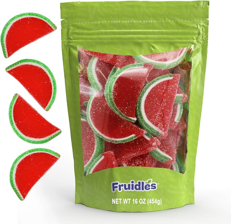 Original Jelly Fruit Slices, Gummi Sweet Confection Candies, Traditional Old Fashioned, Vegan, Gl... | Amazon (US)