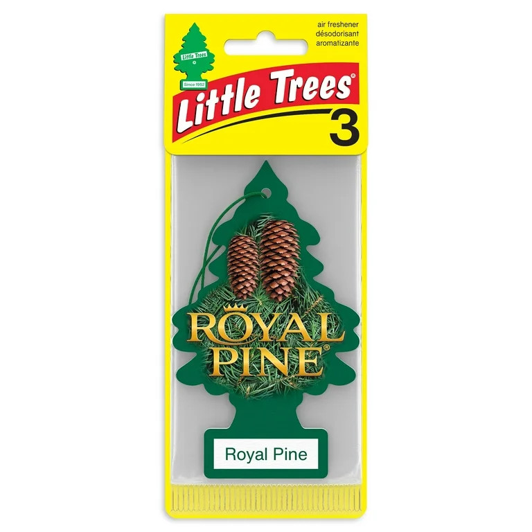 Little Trees Air Freshener Royal Pine Fragrance 3-Pack - Walmart.com | Walmart (US)