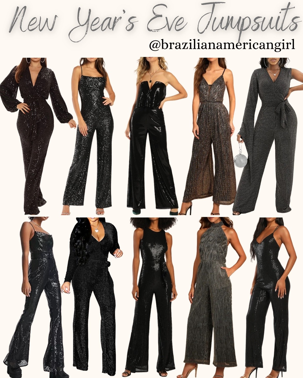 NYE Jumpsuits

#LTKHoliday #LTKSeasonal #LTKootd