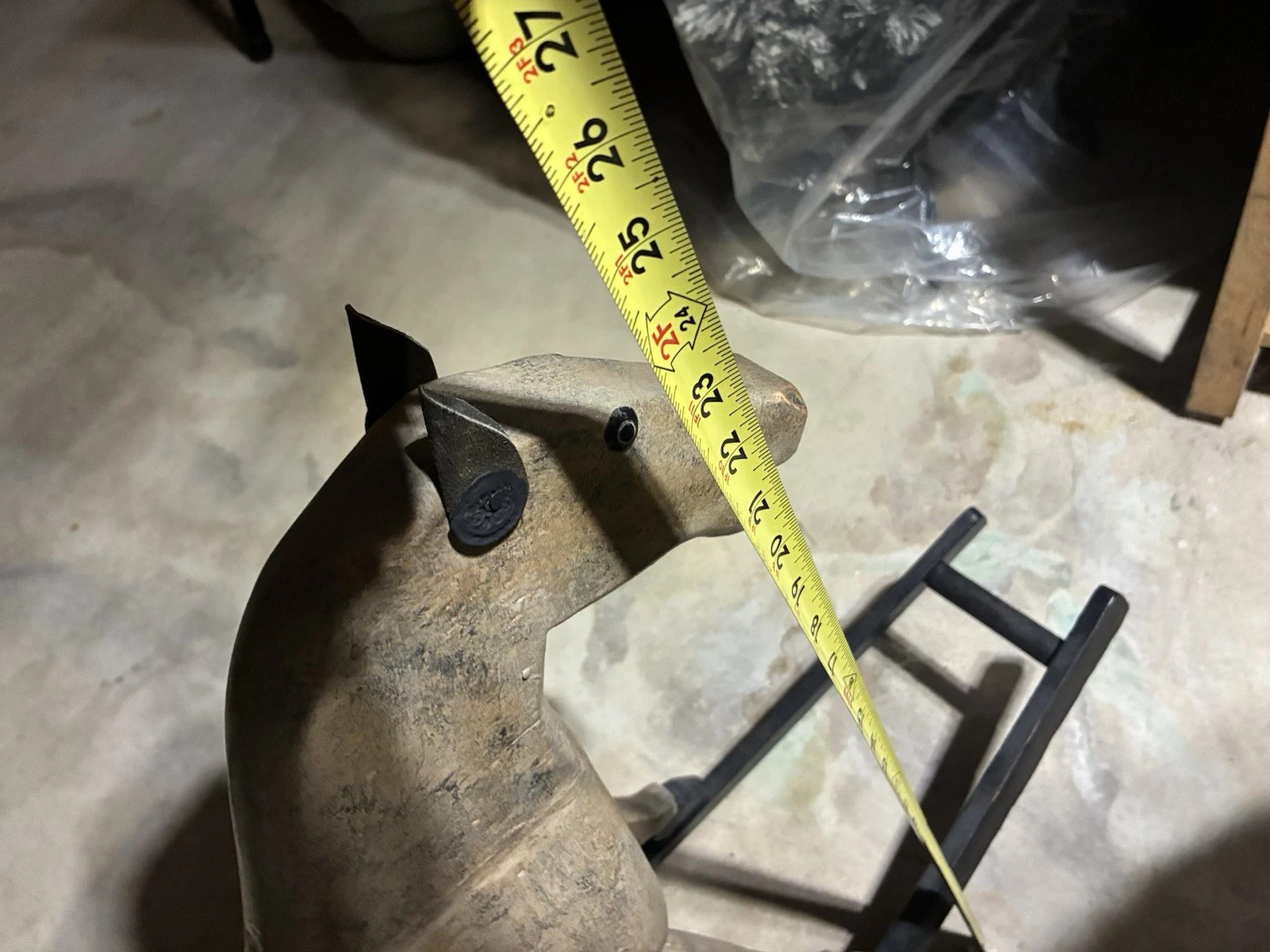 1880s Antique Childs Rocking Horse | eBay US