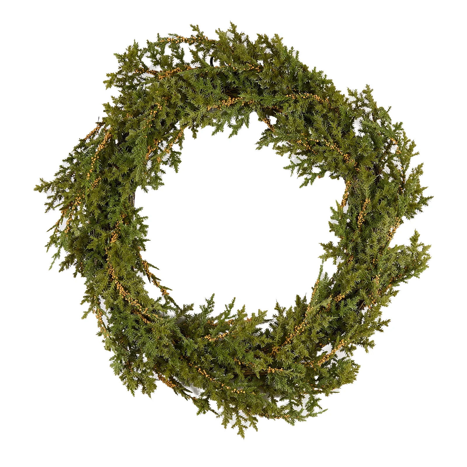 Seeded Juniper Berry Wreath | Brooke & Lou | Brooke and Lou