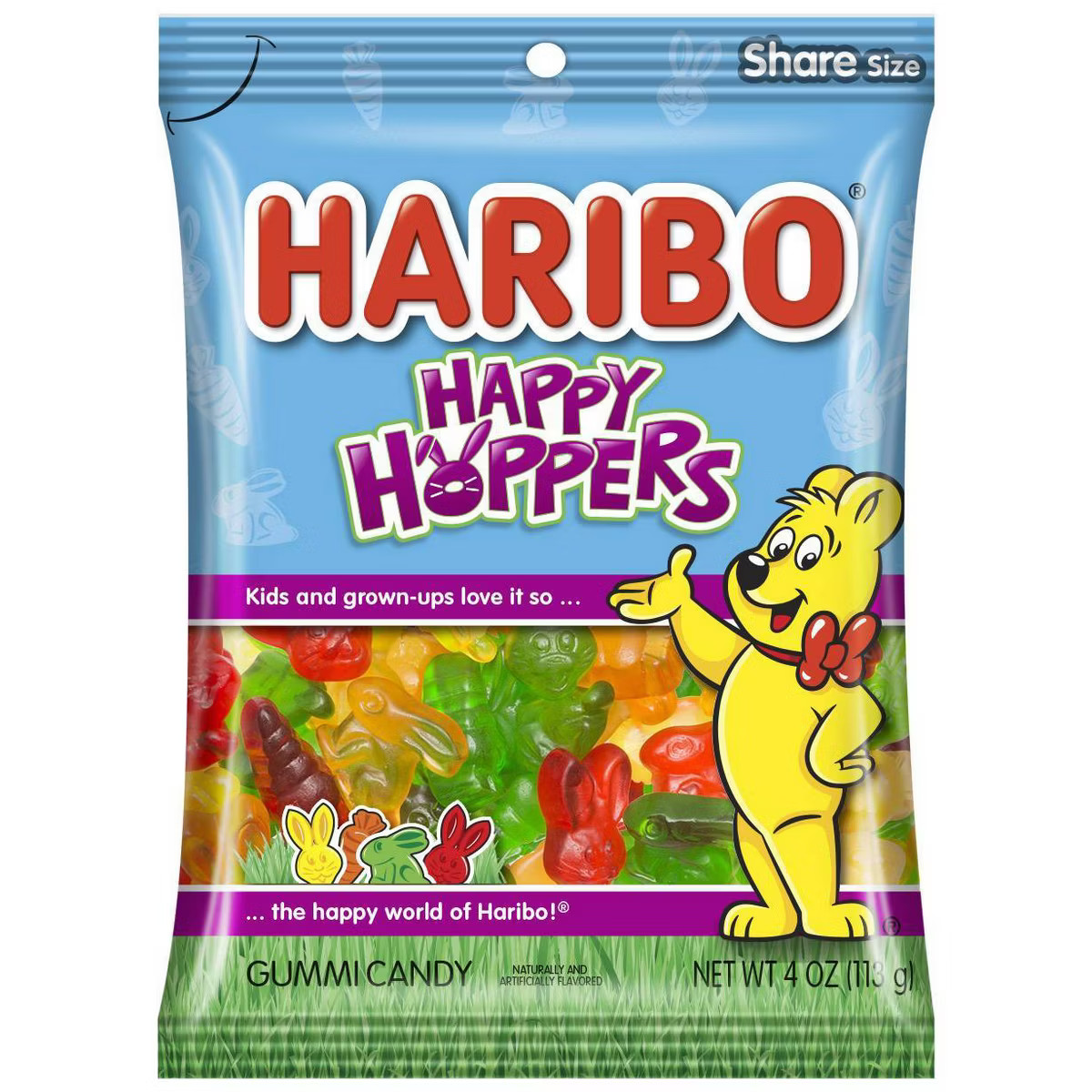 Haribo Easter Happy Hoppers Gummy Candy - 4oz | Target