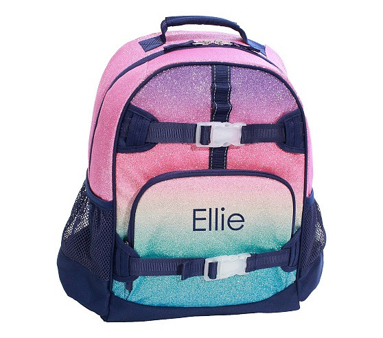Rainbow Ombre Glitter Mackenzie Backpack | Pottery Barn Kids