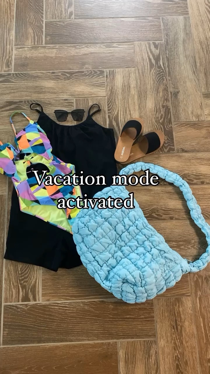 My Vacation Aesthetic Collection is growing by the minute 🏝️
:
Size up an entire size in shoes. They run small IMO. I’m a normal 6.5 and got a 7. They’re too small, and I need a 7.5
:
I’m 5’3 130 lbs and wearing a medium in swimsuit. Cover up, I’m wearing size small. It fits oversized and under $20 👏🏼 
:
Don’t sleep on this dupe bag. Comes in 9 different colors and $29

#LTKswim #LTKVideo #LTKtravel