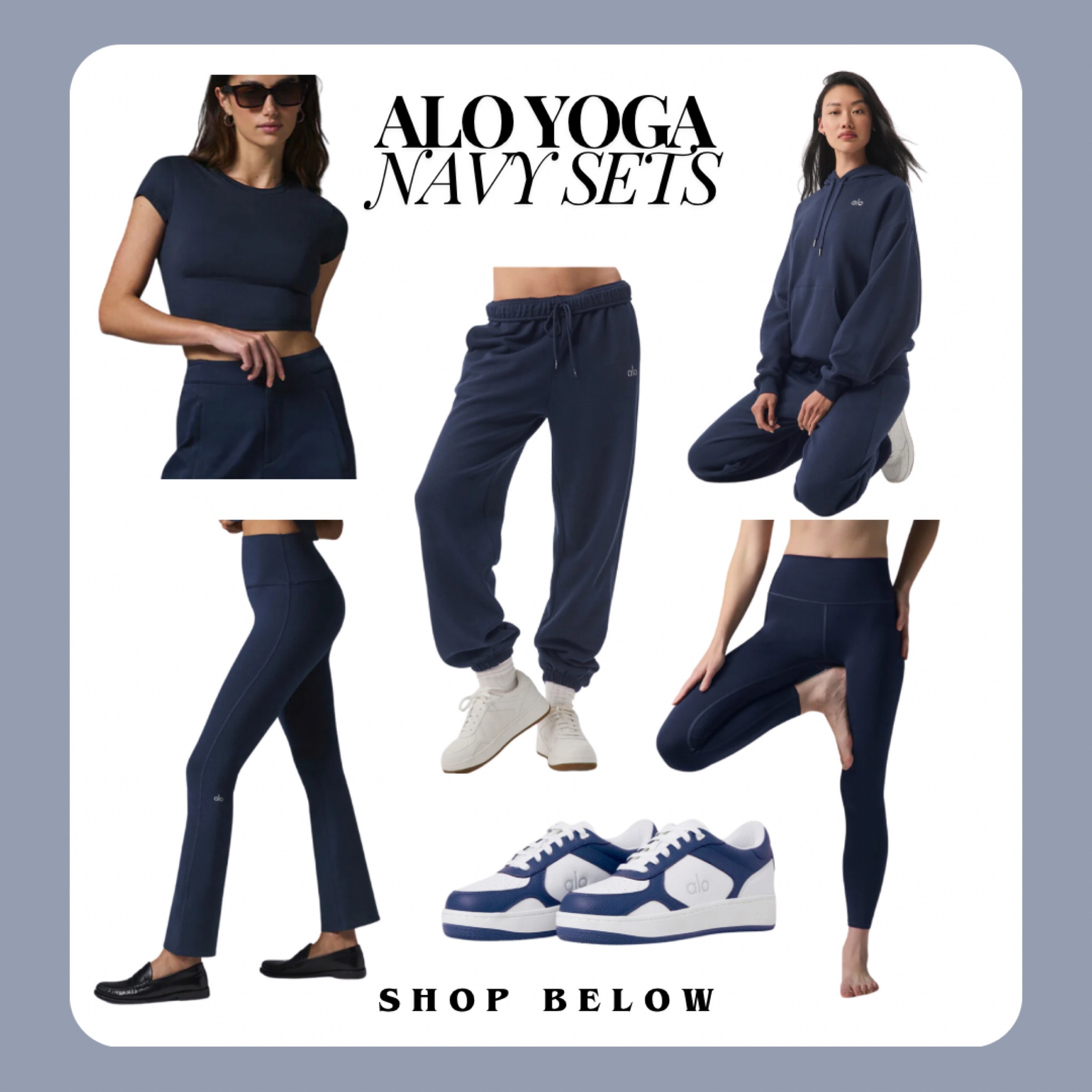 Alo yoga, navy set, workout set, matching sets, hoodie, sweatpants, sweatsuit, sports bra, leggings, yoga, pants, fitness, sneakers, airport look, lounge sets, work from home, ootd, black Friday, cyber week, sale, singles day sale, cyber Monday

#LTKActive #LTKFitness #LTKCyberWeek