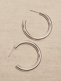 Small Hoop Earrings | Banana Republic Factory