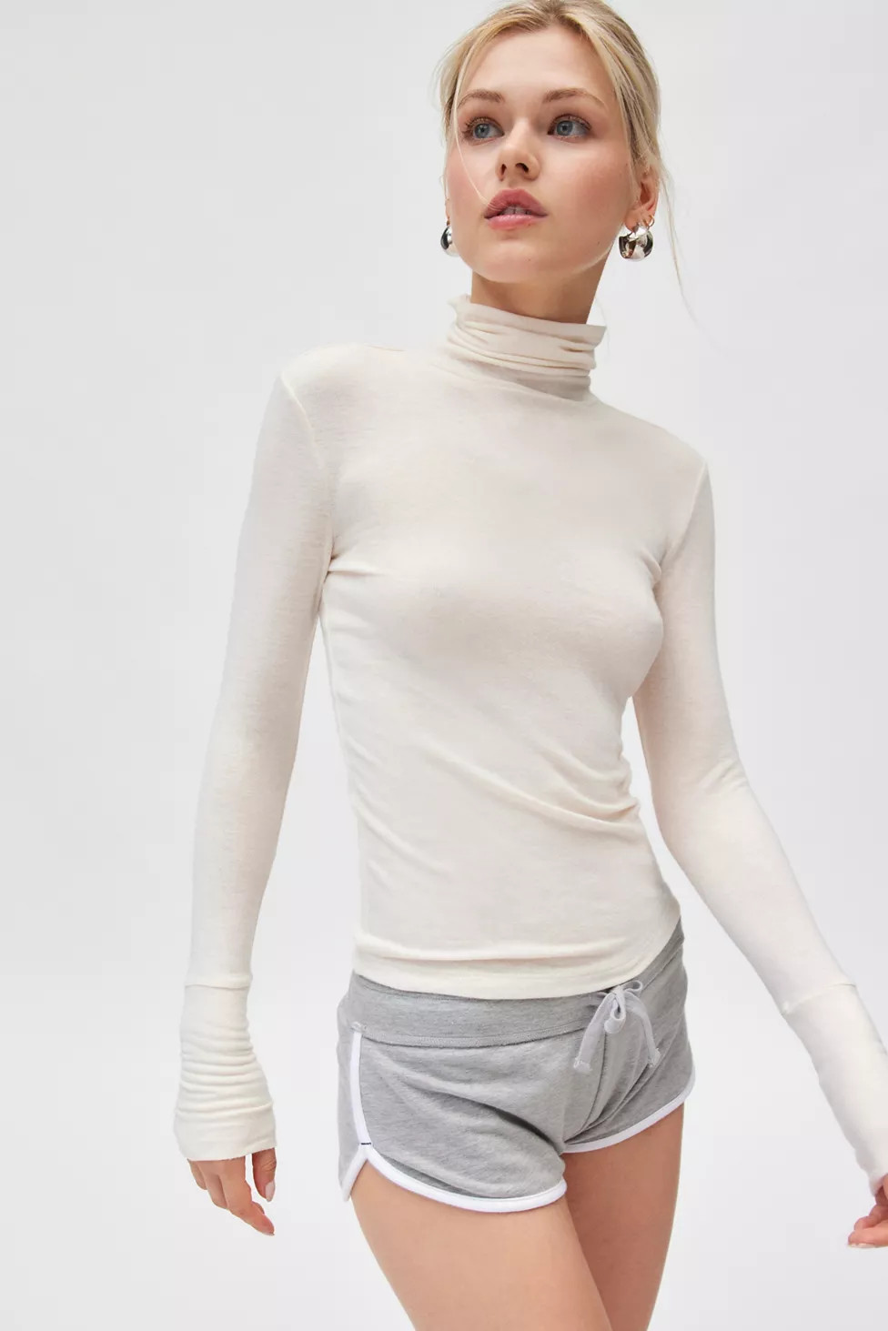 Out From Under Laurelie Layering Turtleneck Tee | Urban Outfitters (US and RoW)