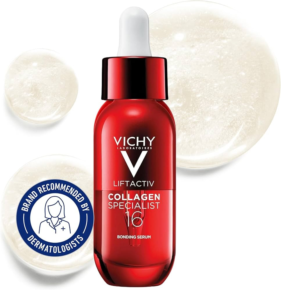 Vichy Liftactiv Collagen Face Serum, Collagen Specialist 16 Bonding Facial Serum, Improve the Loo... | Amazon (CA)