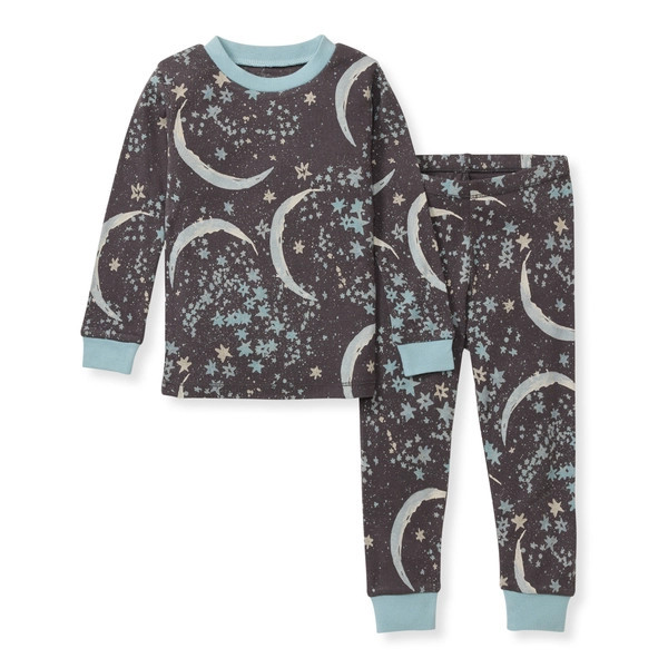 Celestial Moon Organic Cotton Pajamas | Burts Bees Baby