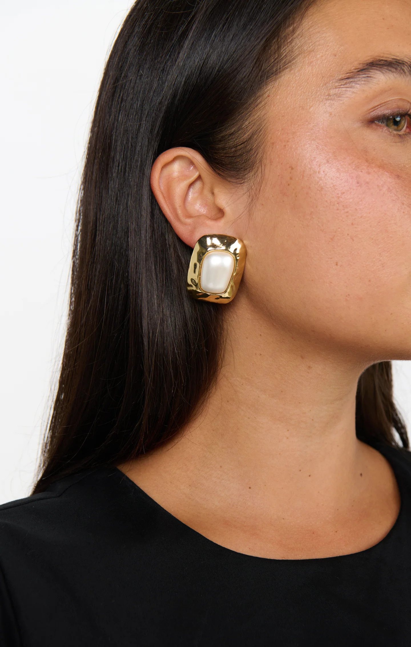 Petit Moments Giovana Earrings ~ Pearl/Gold | Show Me Your Mumu