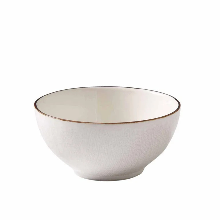 Better Homes & Gardens Stoneware Cream Murphy 12PC Dinnerware Set | Walmart (US)