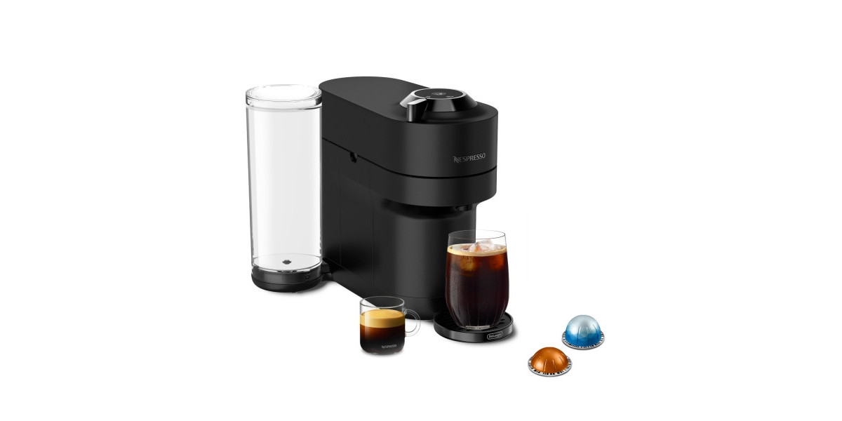 Nespresso Vertuo Pop+ Deluxe Matte Black Coffee Maker & Espresso Machine by De'longhi - Black Matte | Macy's