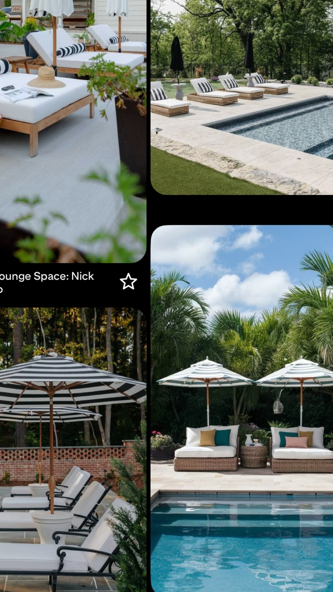 Outdoor Pool Space Inspiration: 



#LTKSwim #LTKHome #LTKSeasonal