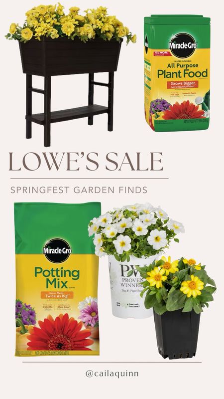 As spring blossoms around us, it's the perfect time to spruce up our outdoor spaces with some greenery and vibrant colors. And who says you have to spend a fortune to make your garden look amazing? Not me! With a bit of creativity and smart shopping, you can transform your garden without breaking the bank, especially with Lowe's SpringFest sale in full swing!

@loweshomeimprovement  #Lowespartner #ad @shop.ltk #liketkit https://liketk.it/4DPEh

#LTKsalealert #LTKSeasonal #LTKhome