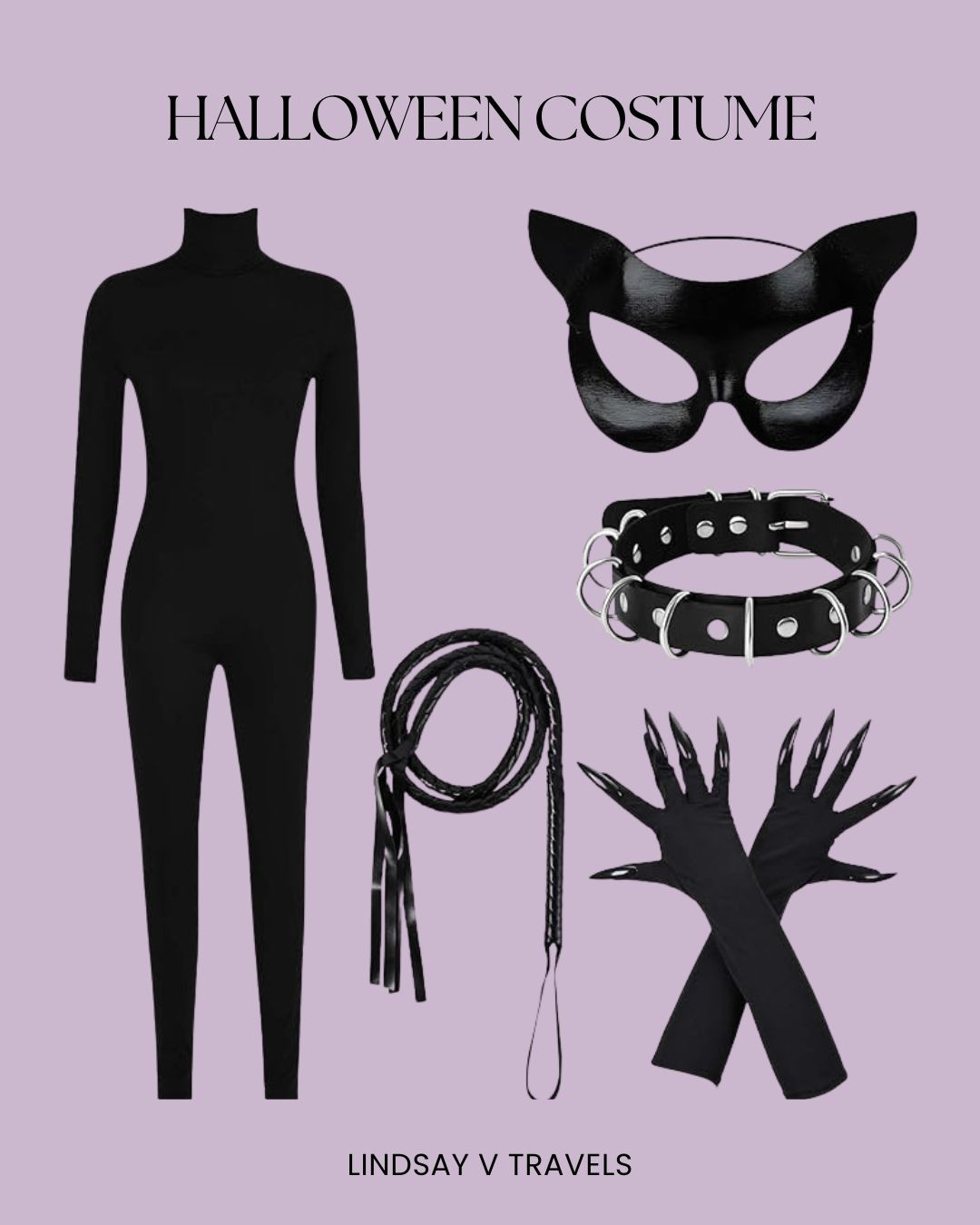 Feline fierce 🐈‍⬛✨ This black cat costume is sleek + sexy for Halloween. 

 #LTKHalloween #LTKSeasonal #LTKFindsUnder100