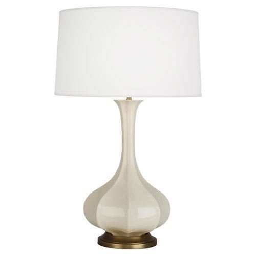 Pike Bone and Aged Brass One-Light Table Lamp | Bellacor
