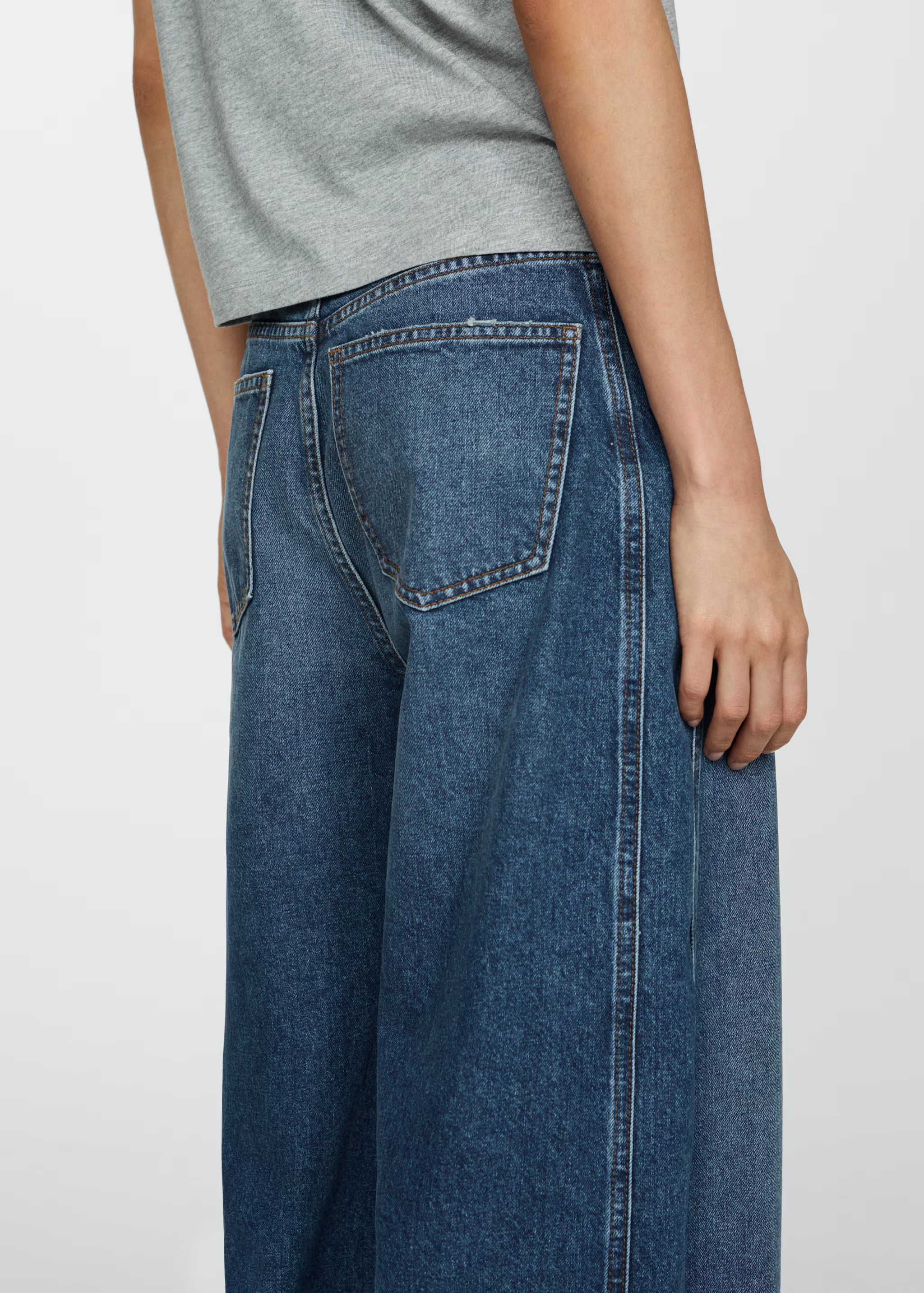 Camilla high-rise balloon jeans | MANGO (US)