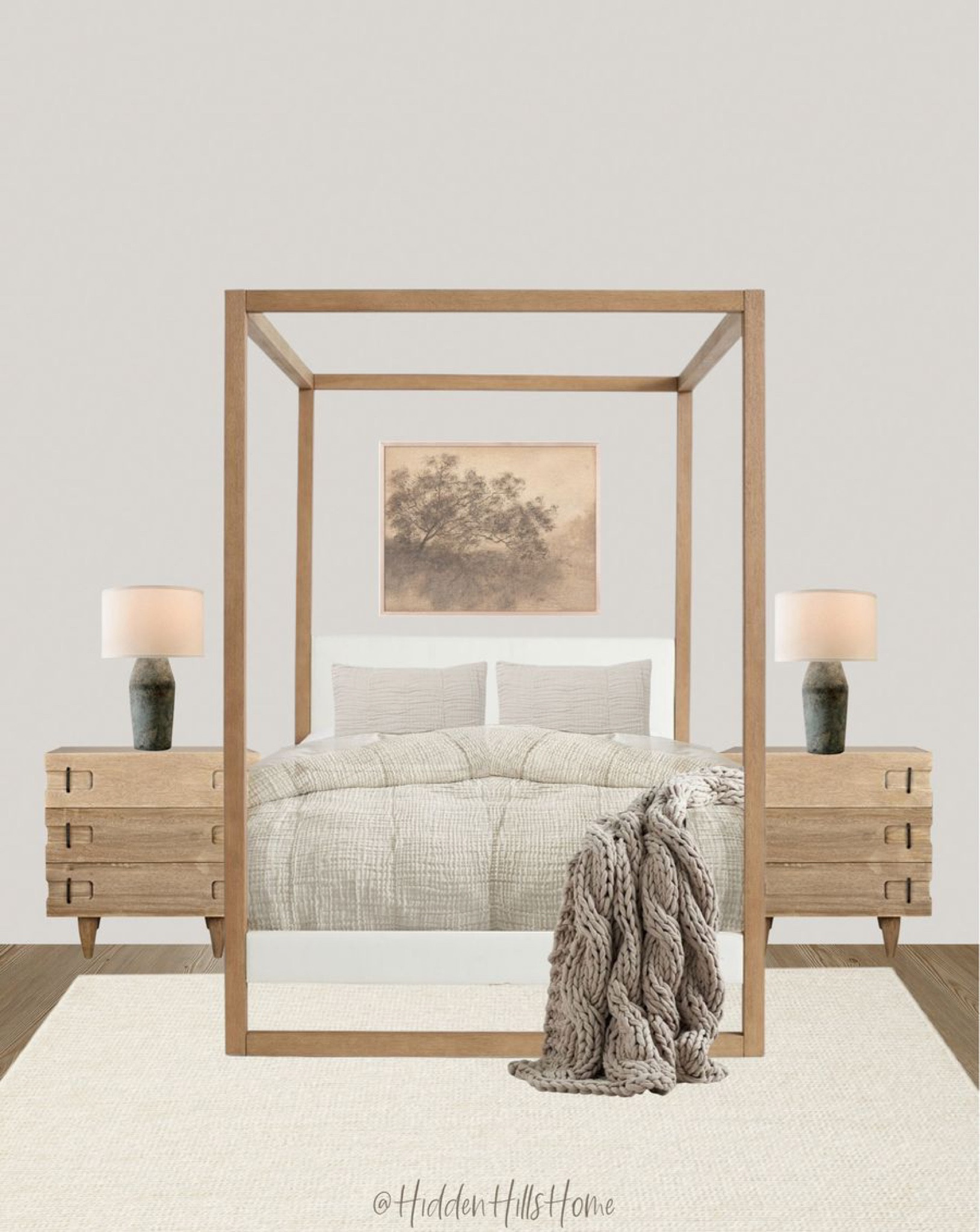 Portola Canopy Bed curated on LTK