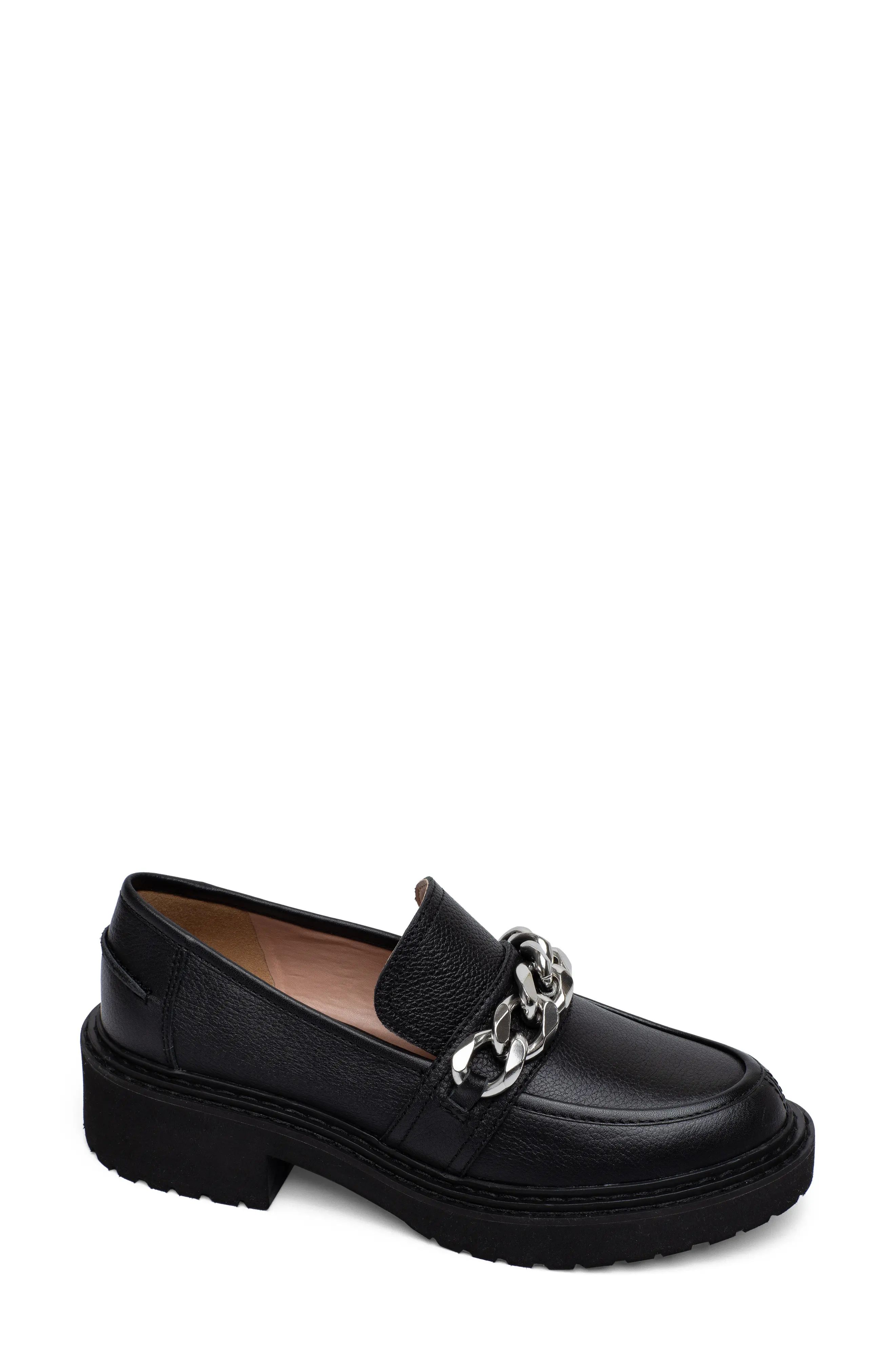 Women's Linea Paolo Elsie Platform Loafer, Size 10 M - Black | Nordstrom