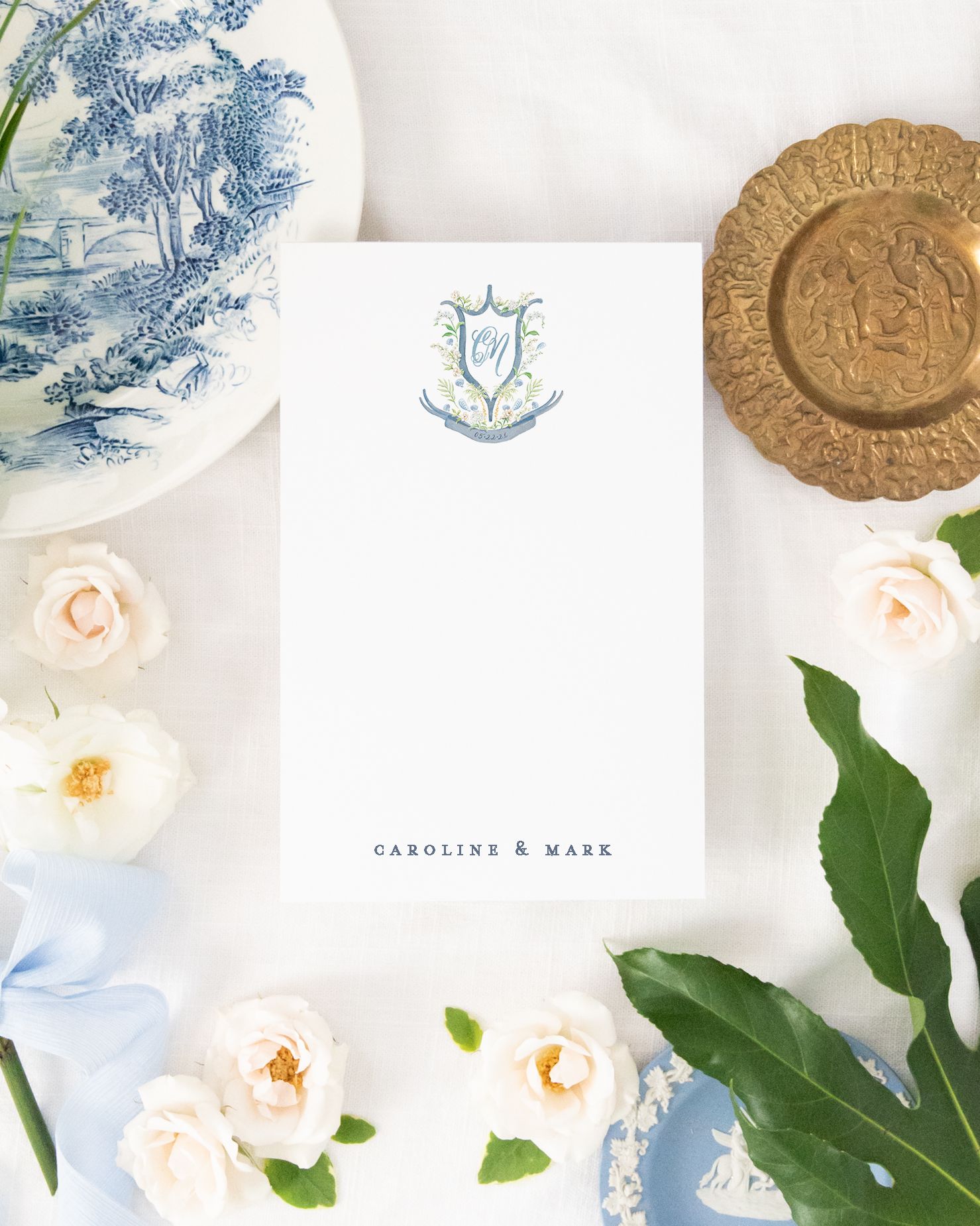 Crest Notepad — Simply Jessica Marie | Simply Jessica Marie