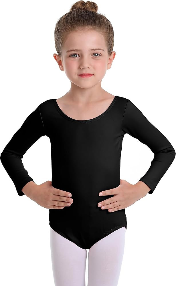 MdnMd Girls Toddler Leotards for Dance Ballet Gymnastic Outfits Classic Basic Leotard | Amazon (US)