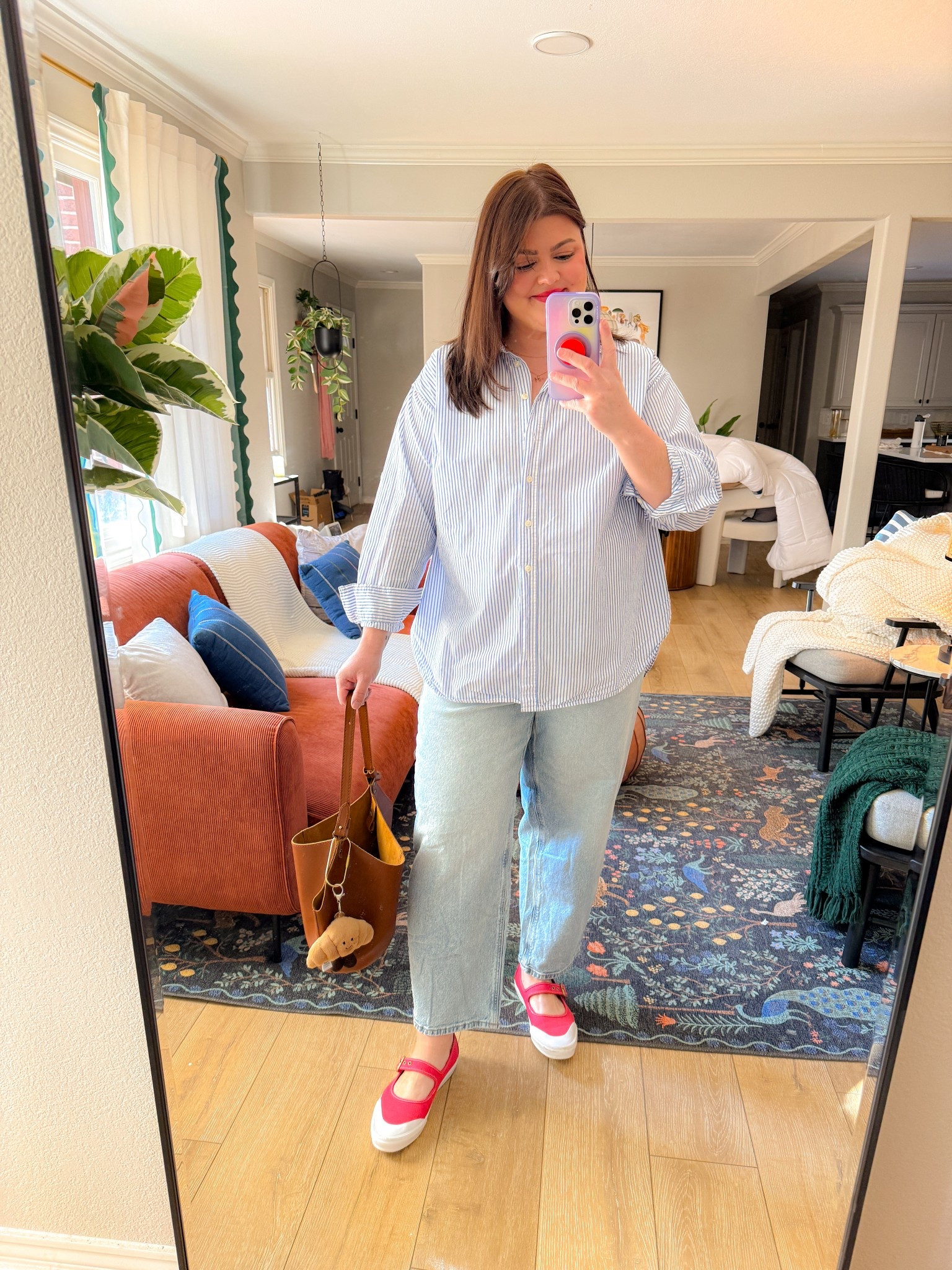 My favorite barrel Jeans especially for the tall girlies ♥️