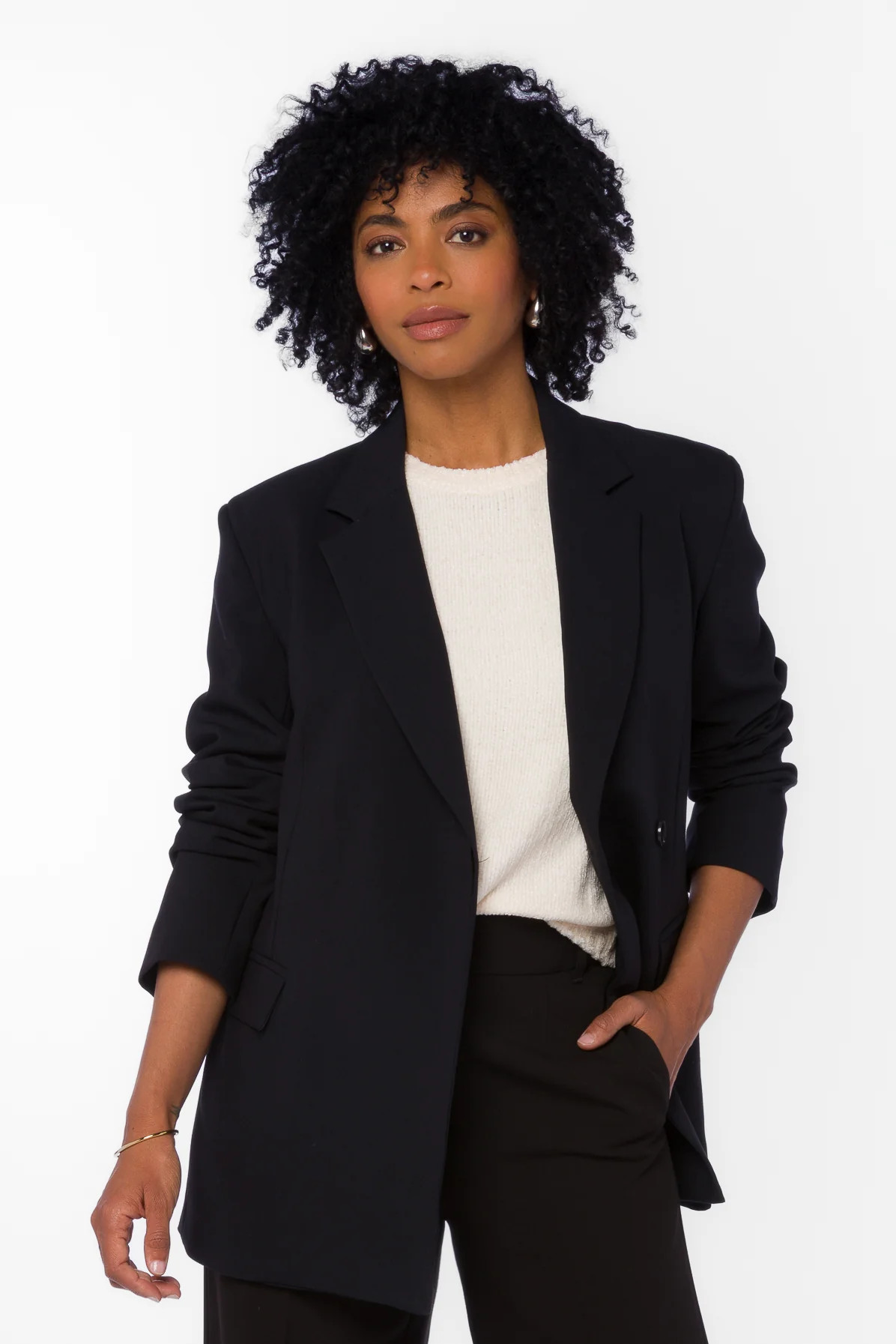 Madden Black Blazer | Velvet Heart Clothing