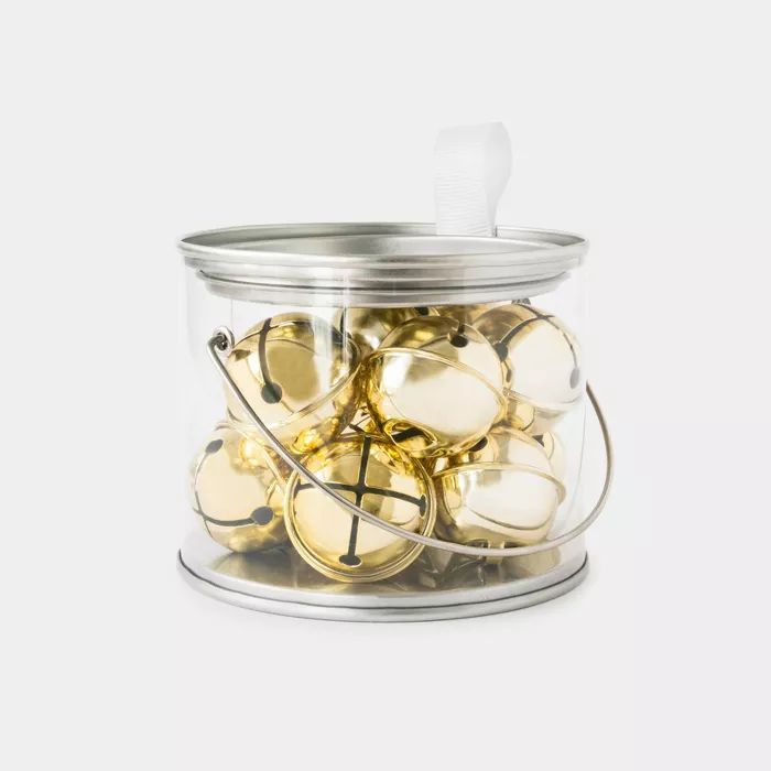 Gold Jingle Bells Container - Sugar Paper&#8482; | Target