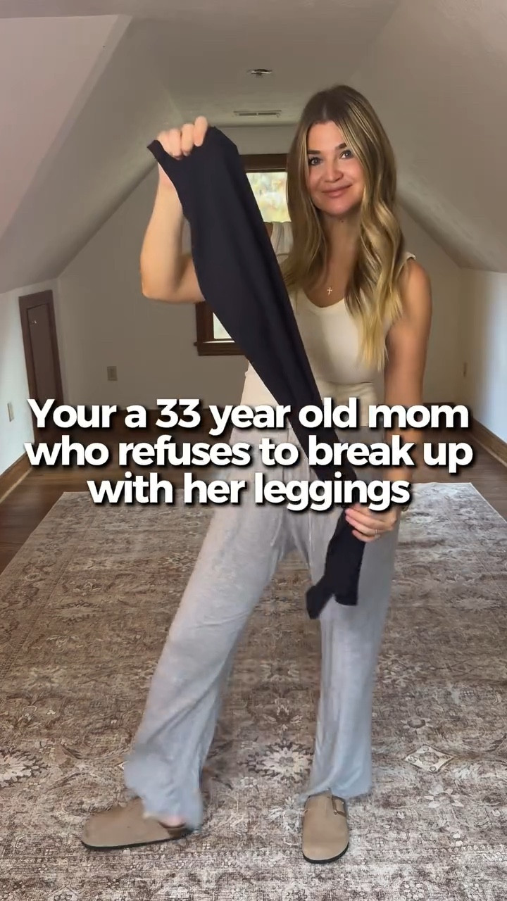 As a mom of 3, I refuse to retire my leggings! The options are endless for styling, I am comfy all day, and I feel put together with minimal effort. Follow me first, and then comment YES for outfit details

#mom #momoutfit #momstyle #styleover30 #causaloutfits #comfystyle

fall mom outfits, fall fashion, legging styling, mom ootd