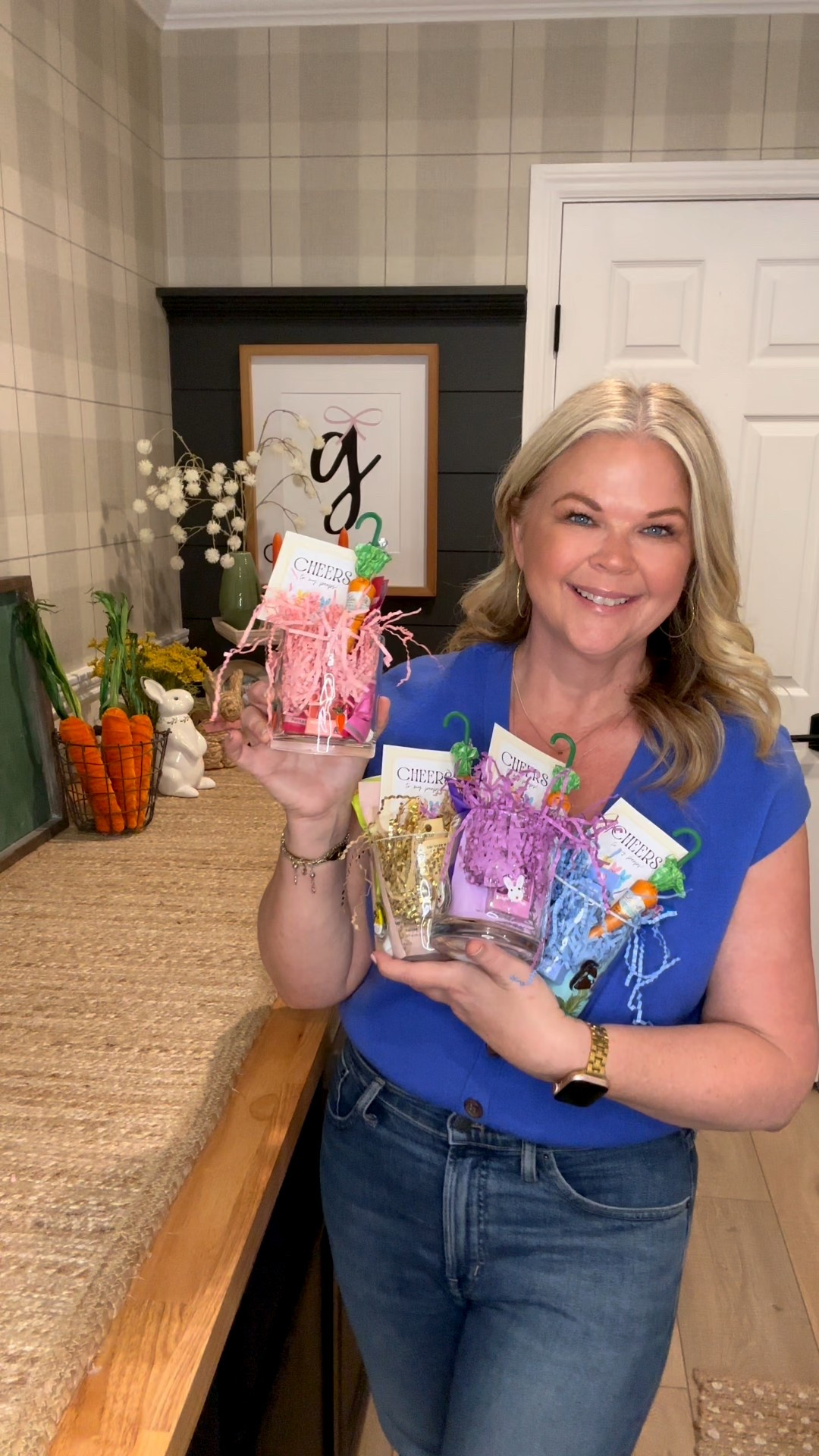 These mini Easter “baskets” are SO cute! Fun for friends, neighbors, clients, teachers, co workers & more! Join me for more gift ideas🐰🩷🥕

#LTKSeasonal #LTKHome #LTKstorytime