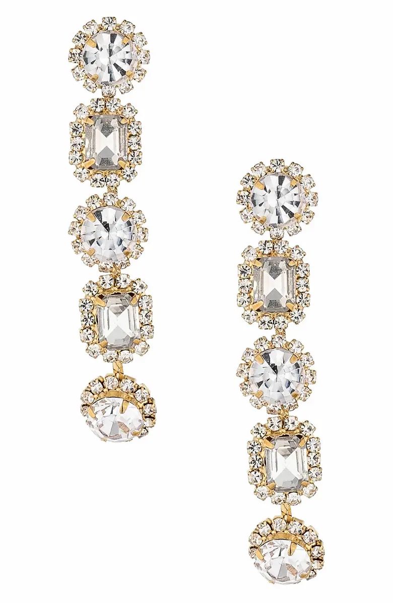 Ettika Glam Crystal Drop Earrings | Nordstrom | Nordstrom