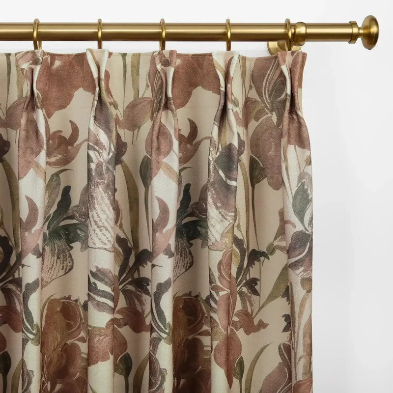 Sara Le Print Linen Drapery Pleated | TWOPAGES