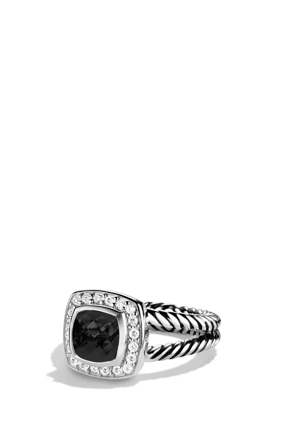 David Yurman 'Albion' Petite Ring with Semiprecious Stone & Diamonds | Nordstrom