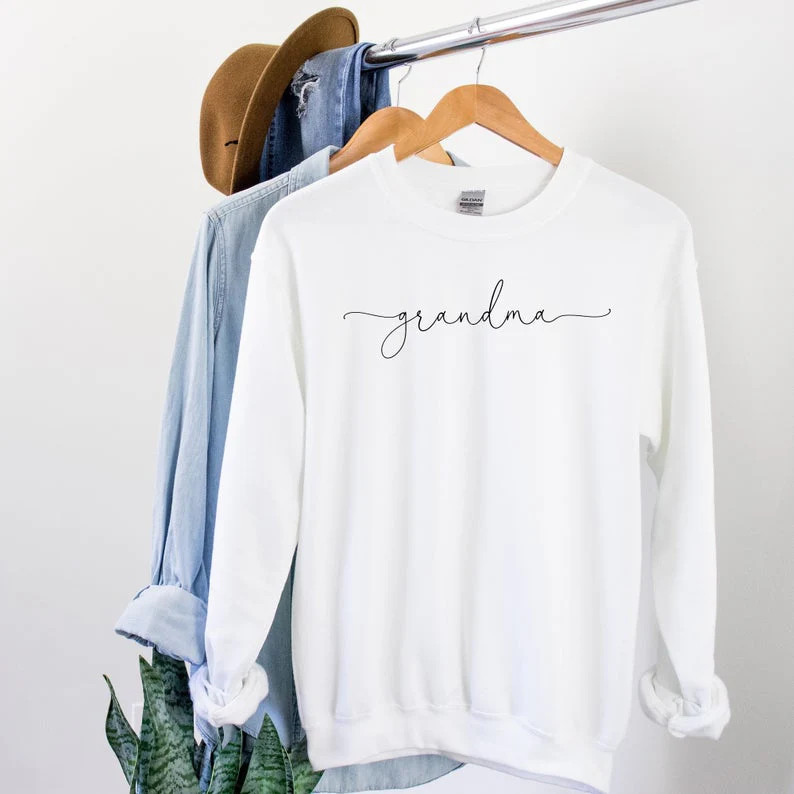 Grandma Script Sweatshirt | The Little Lemons Company