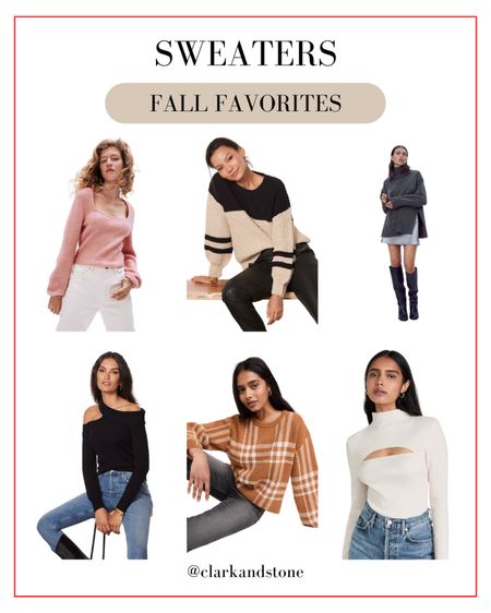 Current favorite sweaters for Fall 🍂

#LTKstyletip #LTKtravel  #essentials #LTKSeasonal #FallMustHaves #FallEssentials #FallSweaters #Sweaters