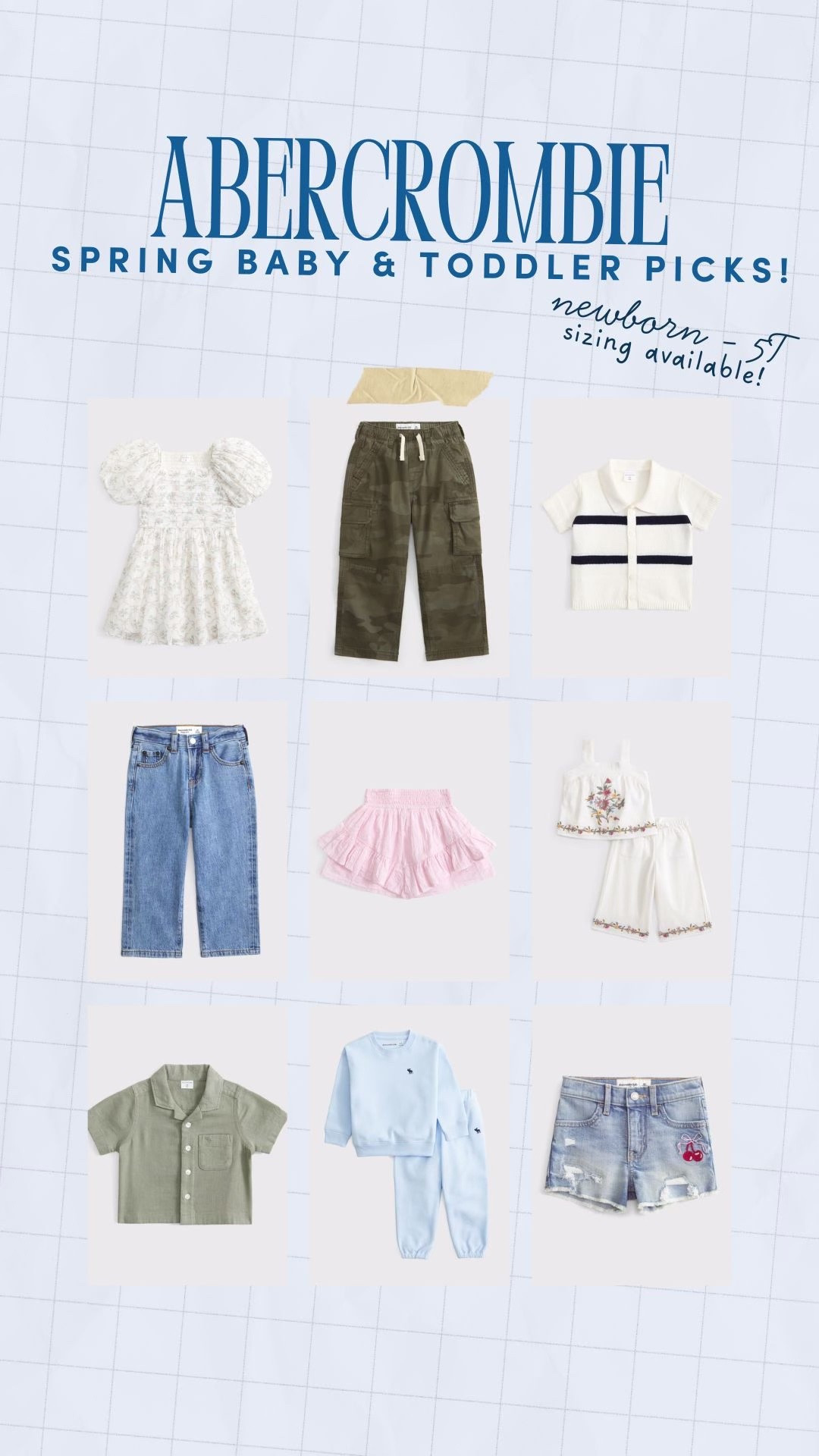 @abercrombie just launched their spring baby and toddler collection and it’s so adorable! picked out so many cute pieces for your little ones!

#LTKKids #LTKBaby #LTKmomlife