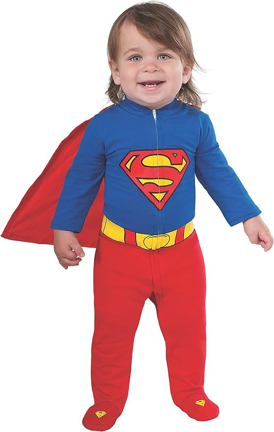 Rubie's Baby's DC Comics Superhero Style Baby Superman Costume | Amazon (US)