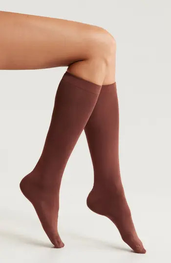 Opaque Knee High Socks | Nordstrom