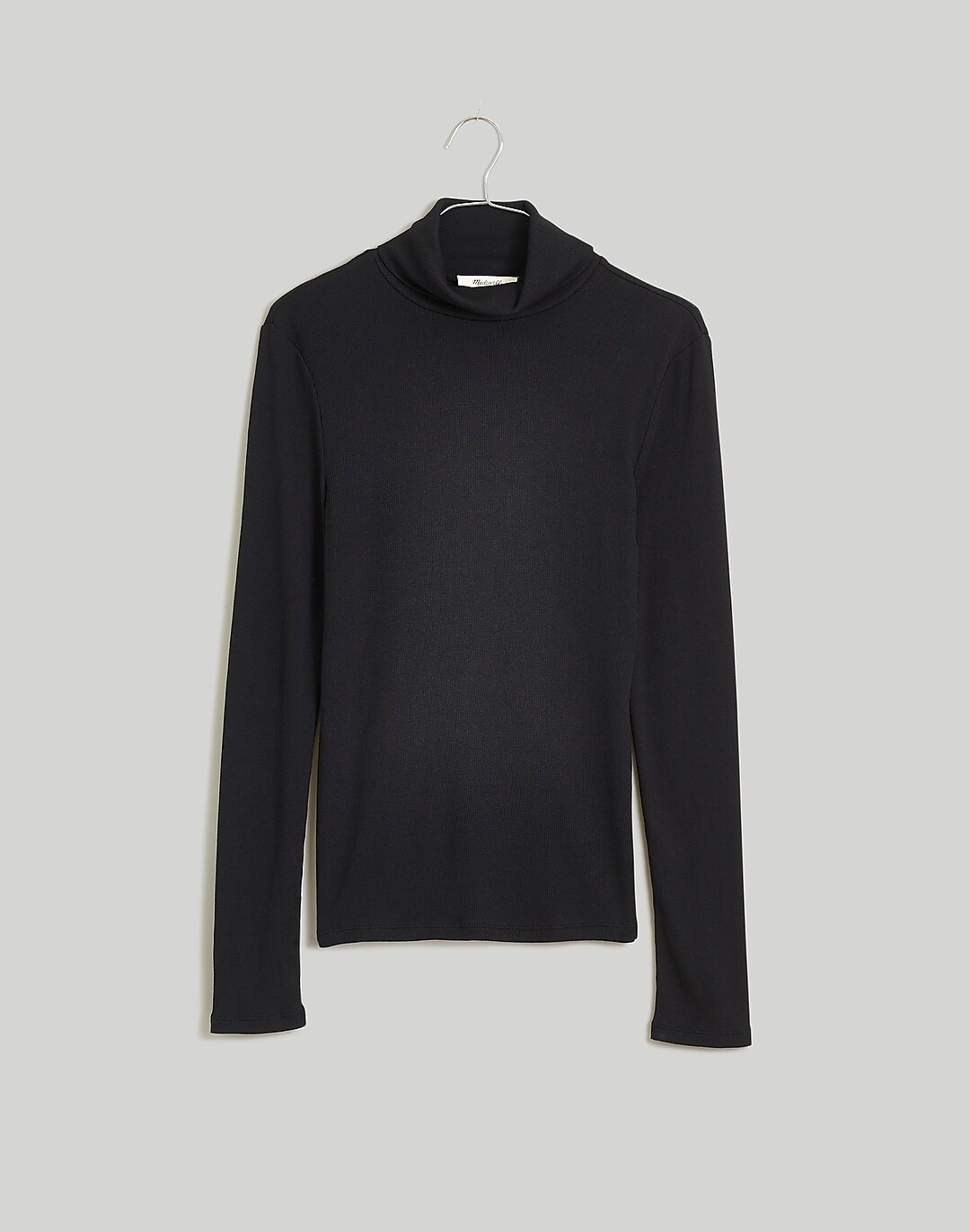 Brightside Finerib Turtleneck Long-Sleeve Tee | Madewell