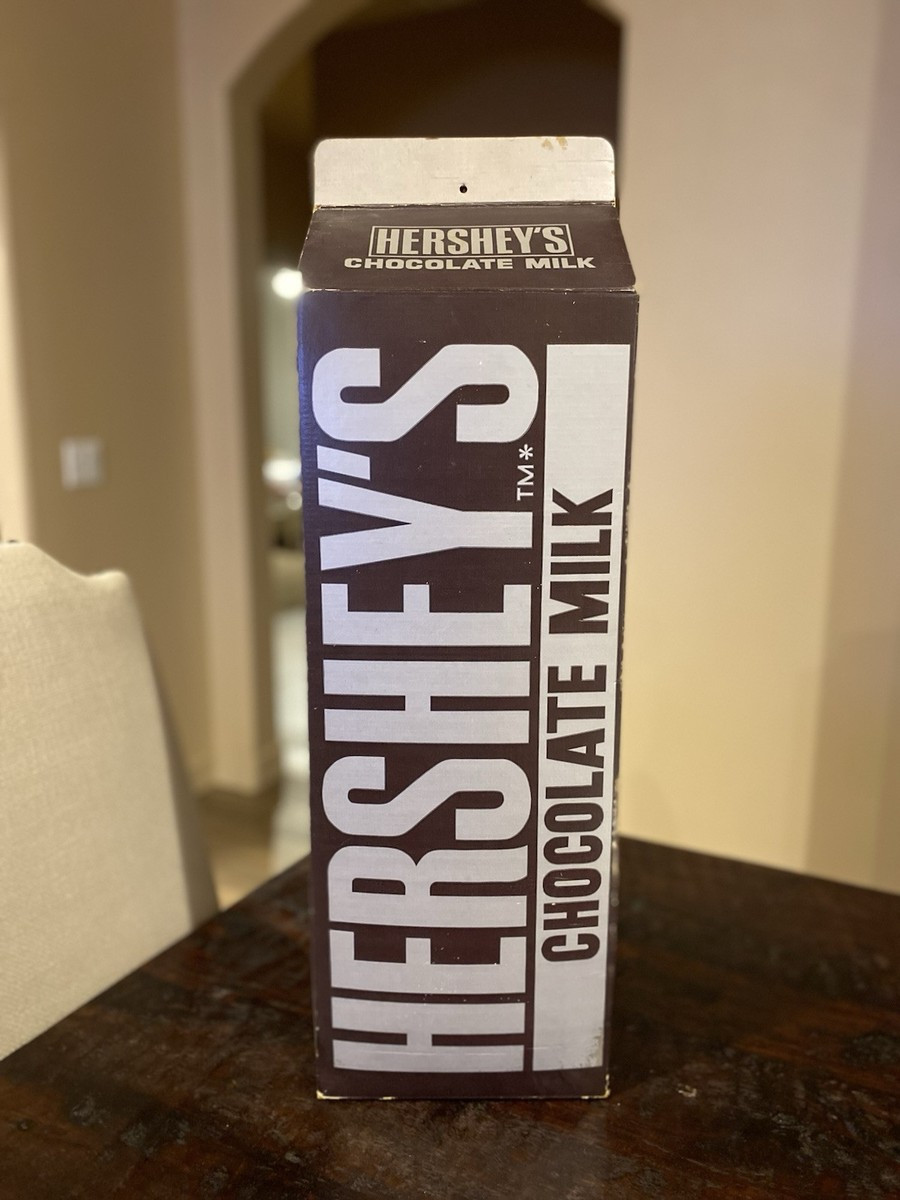 RARE HTF VTG 1970S? HERSHEYS CHOCOLATE OVERSIZED MILK CARTON STORE DISPLAY SIGN | eBay | eBay US