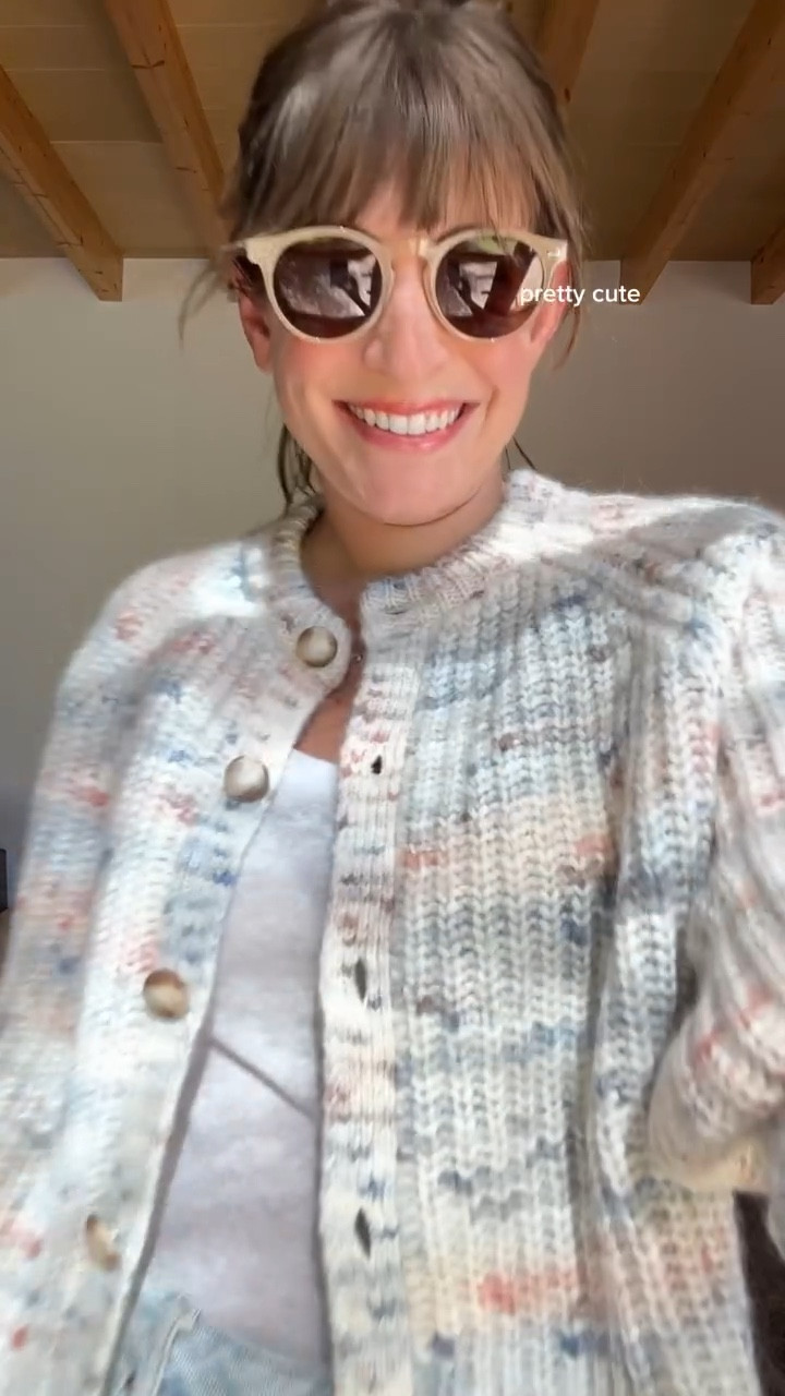 In hindsight, this isn’t really… styled lol. Still cute though!! Linked everything in my LTK - link in bio! #Grwm #ootd #fashion #spain