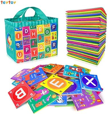 Baby Soft Alphabet Cards Toys,