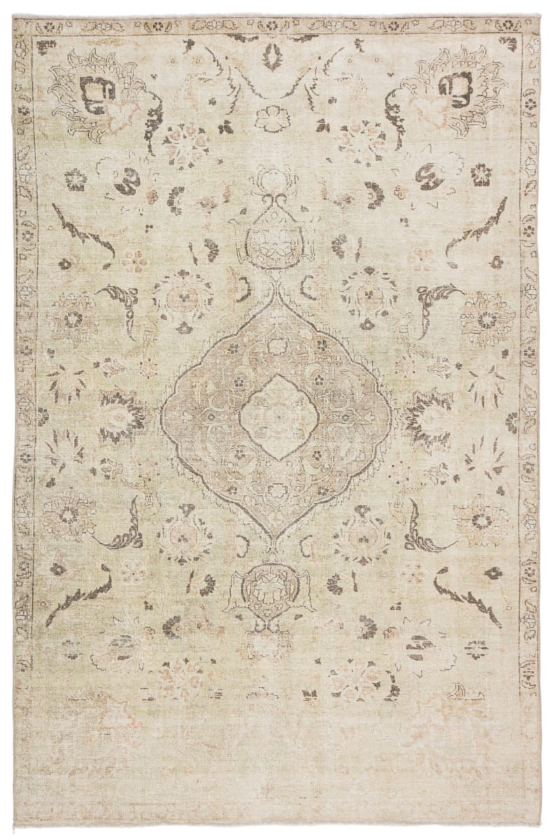 Jaipur Living Boheme Boh12 Victoire Green - Gray Area Rug | RugStudio.com