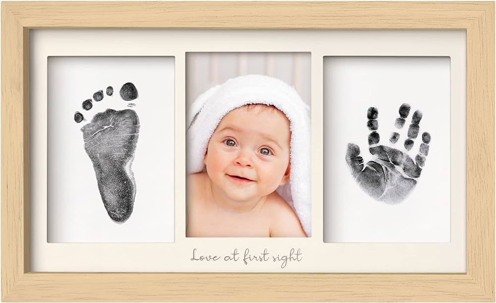 Inkless Baby Hand And Footprint Kit - Ink Pad for Baby Hand and Footprints,Dog Paw Print Kit,Dog ... | Amazon (US)