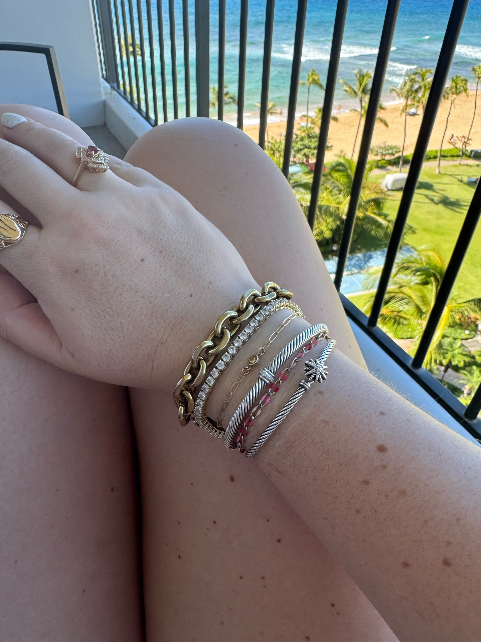 One of my favorite chunky gold bracelets is from a small business- love that they don’t tarnish!

#LTKGiftGuide #LTKFindsUnder100 #LTKHoliday