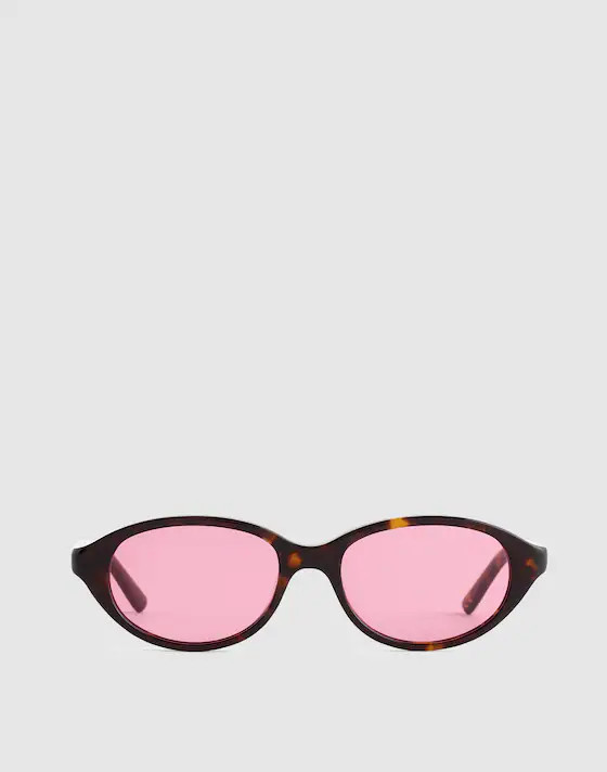 The Solina Oval Sunglasses | Madewell