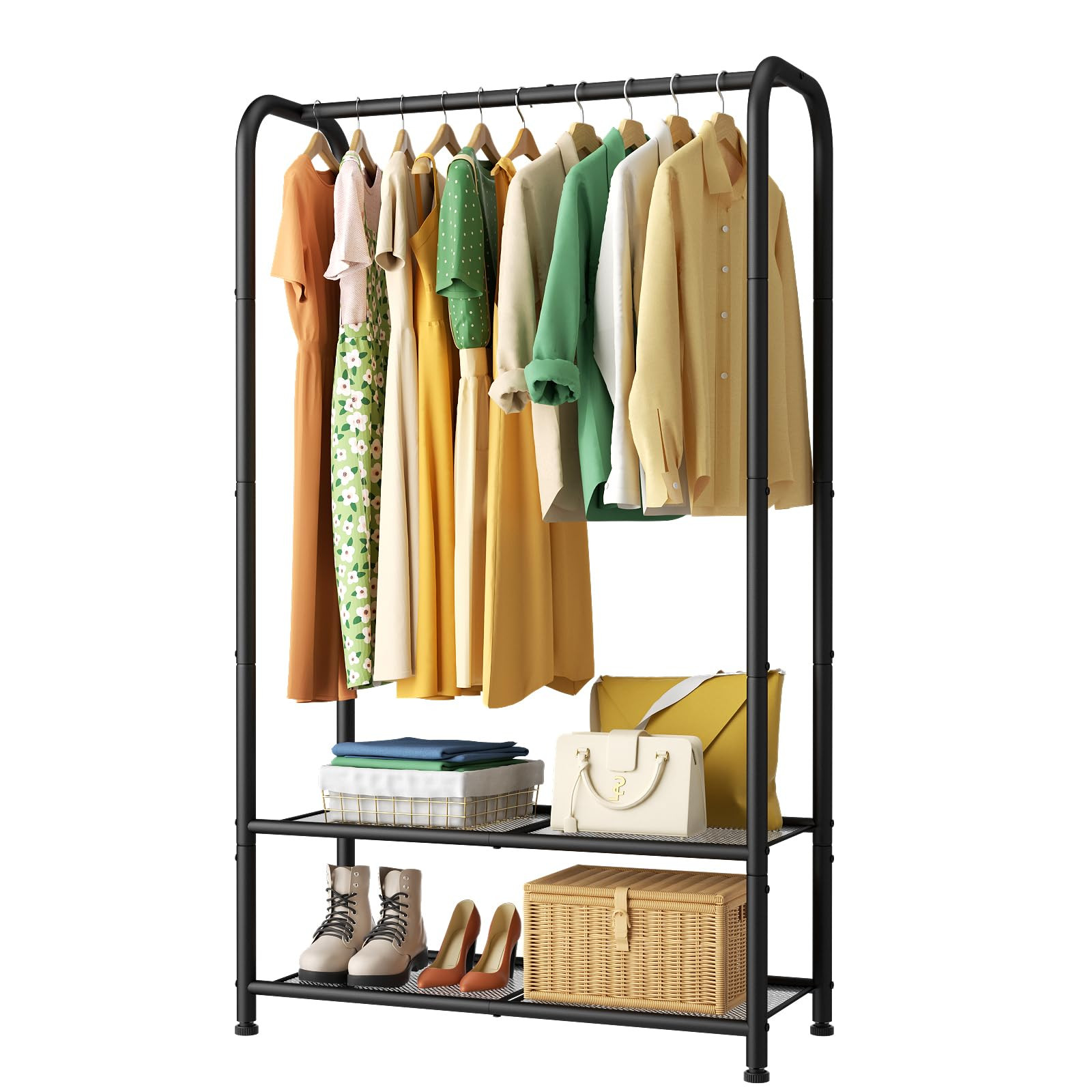 SINGAYE Coat Clothes Storage Organizer Garmen Rack Portable Closet Clothing Racks for Hanging Clo... | Amazon (US)